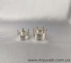 Обручальные кольца из золота короны